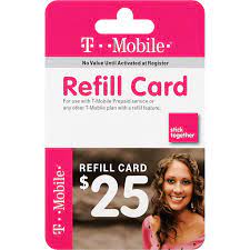 t mobile refill card