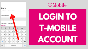 T-Mobile Login Account